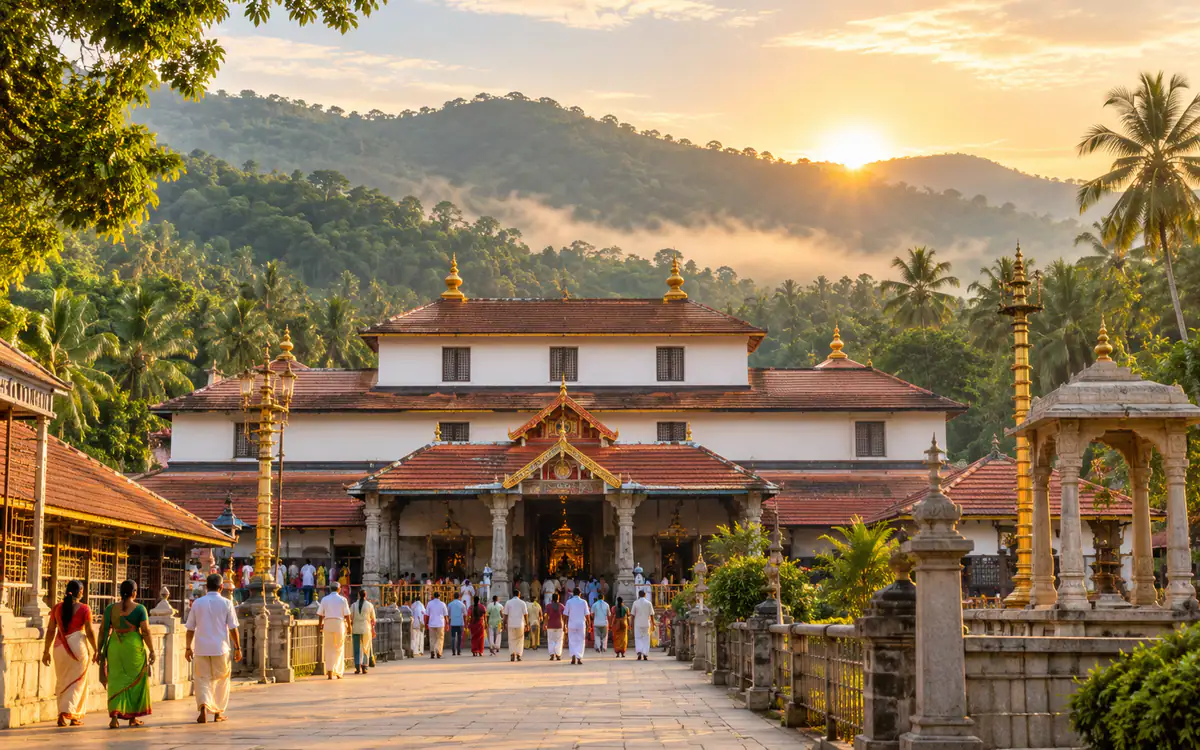 Dharmasthala temple — Dharmasthala & Kukke holiday package from Thirthahalli