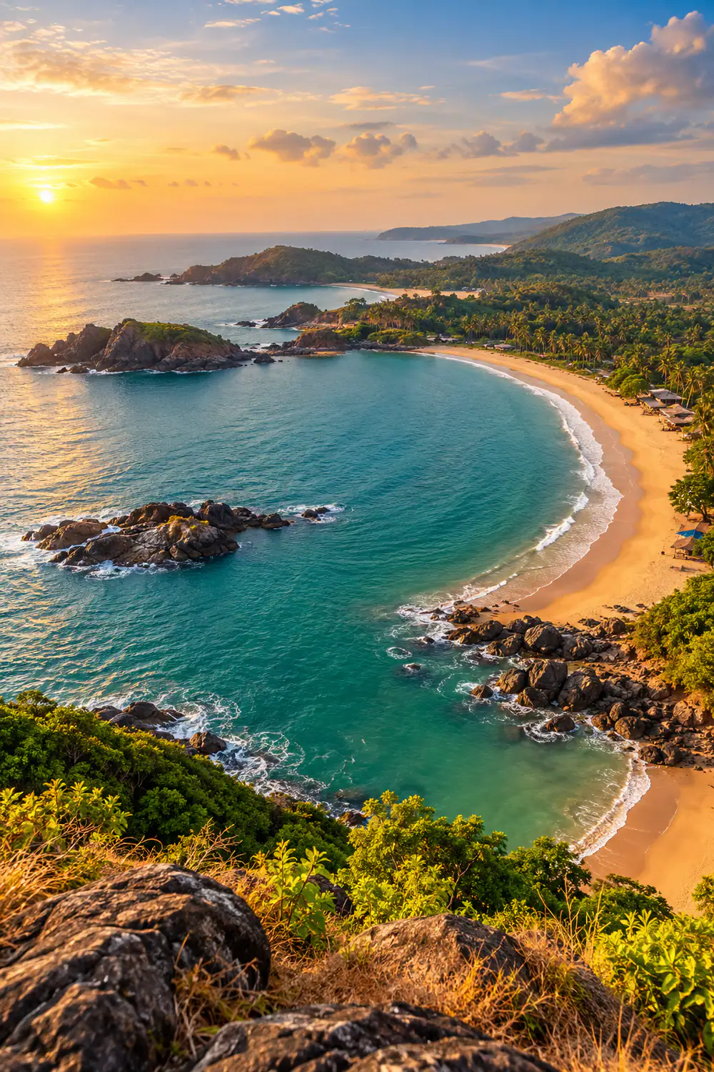 Gokarna Om beach — Gokarna Beach Escape holiday package from Thirthahalli