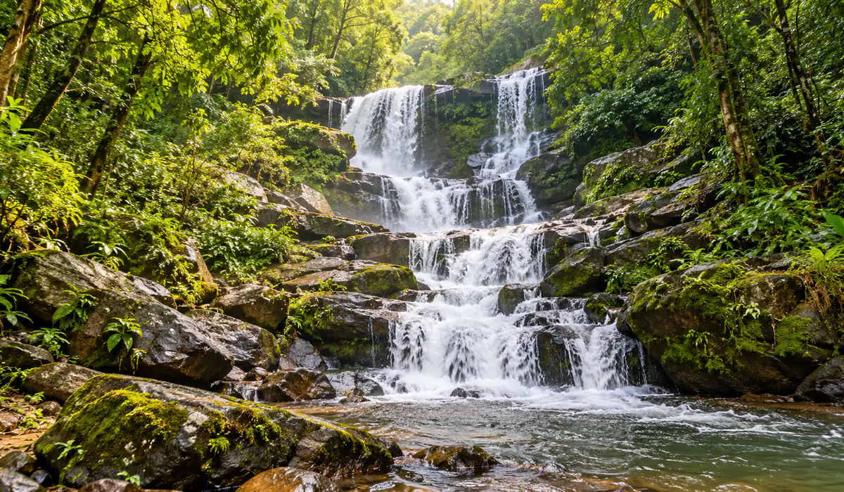 Hidlumane Falls — waterfall in Hosanagara taluk, Shivamogga district